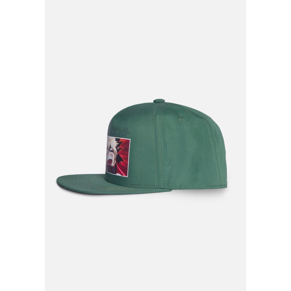 My Hero Academia - Katsuki Bakugo Casquette Snapback - Vert
